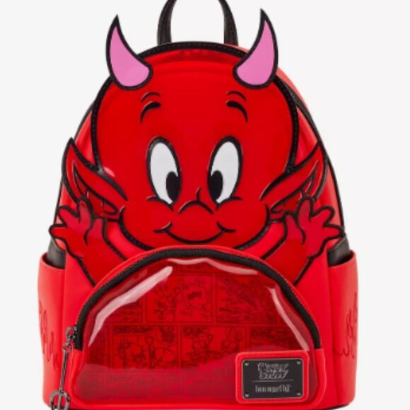 Loungefly Casper the Friendly Ghost Hot Stuff Figural Mini Backpack NWT - Picture 1 of 4